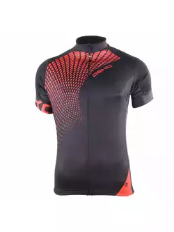 DEKO SET2 męska koszulka rowerowa czarny czerwony