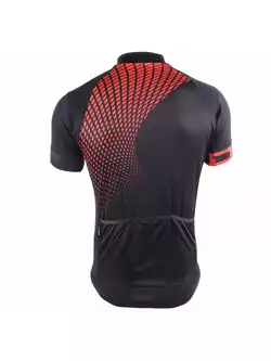 DEKO SET2 męska koszulka rowerowa czarny czerwony