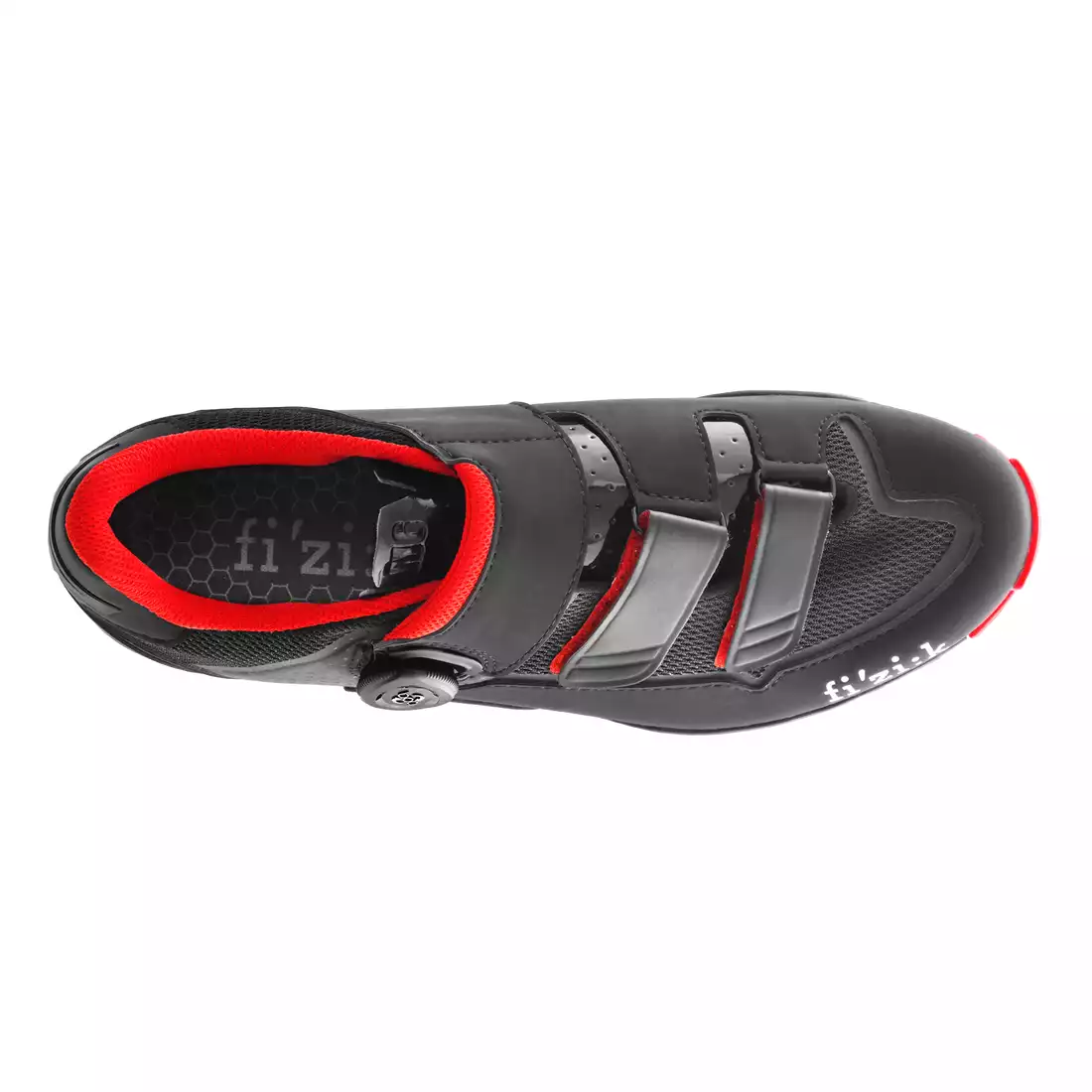FIZIK X-ROAD M6 buty rowerowe MTB czarny czerwony