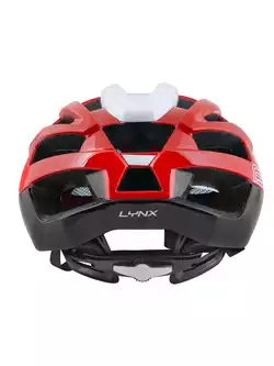 FORCE LYNX kask rowerowy biały czerwony