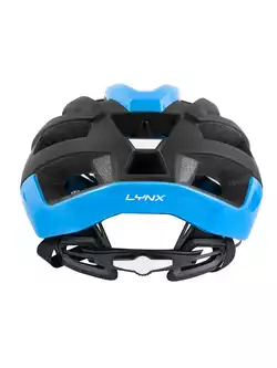 FORCE LYNX kask rowerowy czarny niebieski