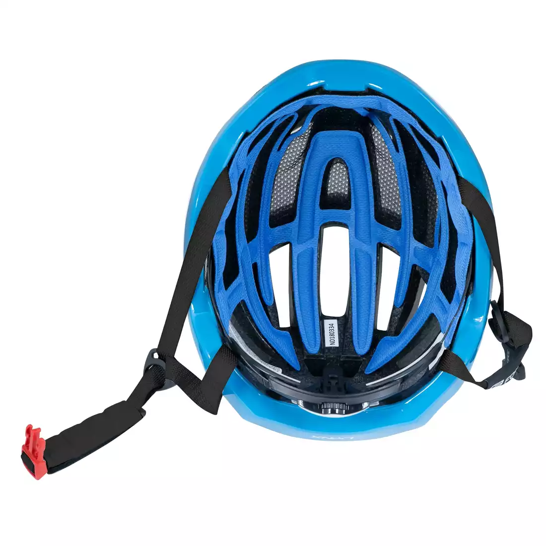 FORCE LYNX kask rowerowy czarny niebieski
