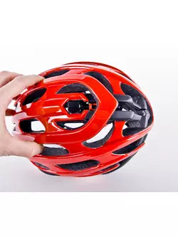 LAZER BLADE+ szosowy kask rowerowy Rollsys&amp;#x00AE; czerwony połysk