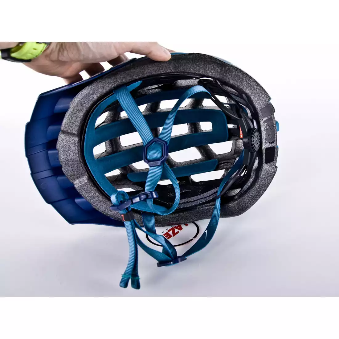 LAZER ROLLER MTB kask rowerowy TS+ niebieski mat