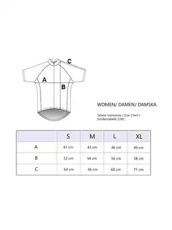 MikeSPORT DESIGN BOMBAY damska koszulka rowerowa