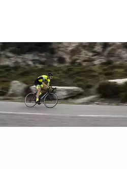 ROGELLI ARTE koszulka rowerowa PRO FIT fluor żółty