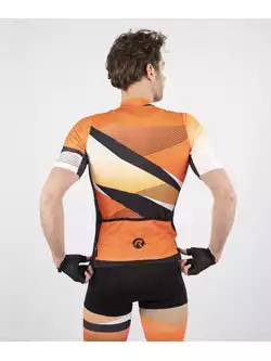 ROGELLI ARTE koszulka rowerowa PRO FIT pomarańcz