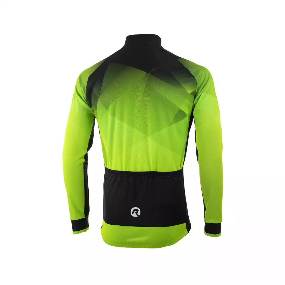 ROGELLI ISPIRATO 2.0 ciepła bluza rowerowa fluor zielony