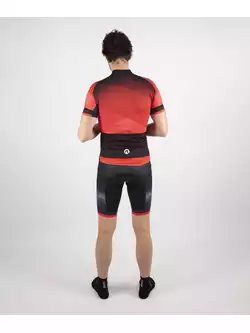ROGELLI ISPIRATO 2.0 męskie spodenki rowerowe czarny czerwony