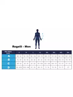 ROGELLI ISPIRATO 2.0 męskie spodenki rowerowe czarny niebieski