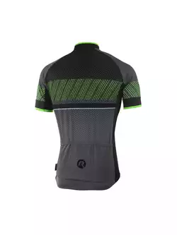 ROGELLI RITMO koszulka rowerowa czarno zielona