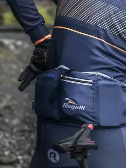 ROGELLI RITMO męska bluza rowerowa, granat-pomarańcz