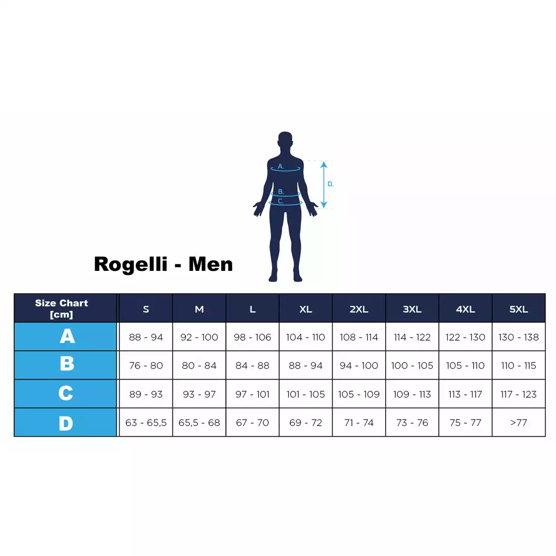 ROGELLI TEAM 2.0 męskie spodenki rowerowe niebieskie