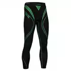 TERVEL OPTILINE męskie spodnie /getry termoaktywne OPT3004, czarno-zielony