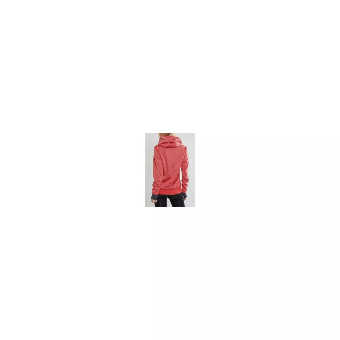 CRAFT SPORTS FLEECE ASSYMETRIC bluza sportowa damska różowa 1908010-481200