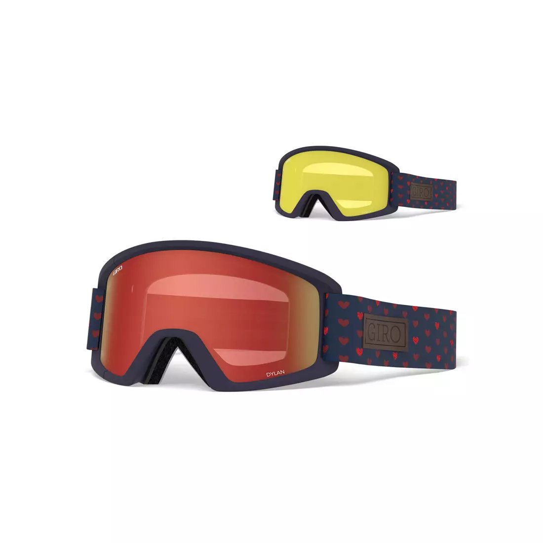 Gogle narciarskie / snowboardowe GIRO DYLAN HEARTS GR-7105442