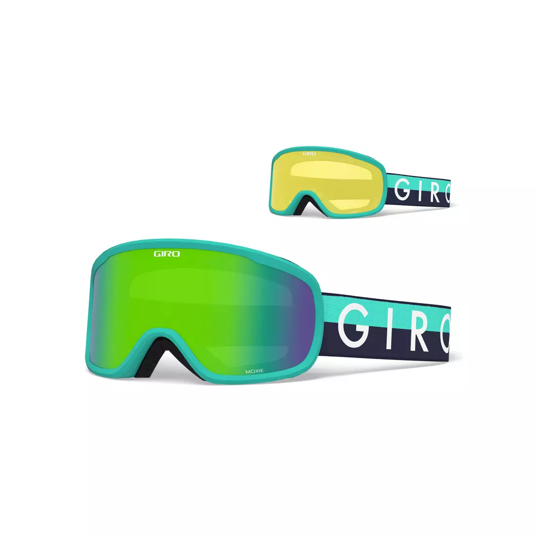 Gogle narciarskie / snowboardowe GIRO MOXIE GLACIER THROWBACK - GR-7094576