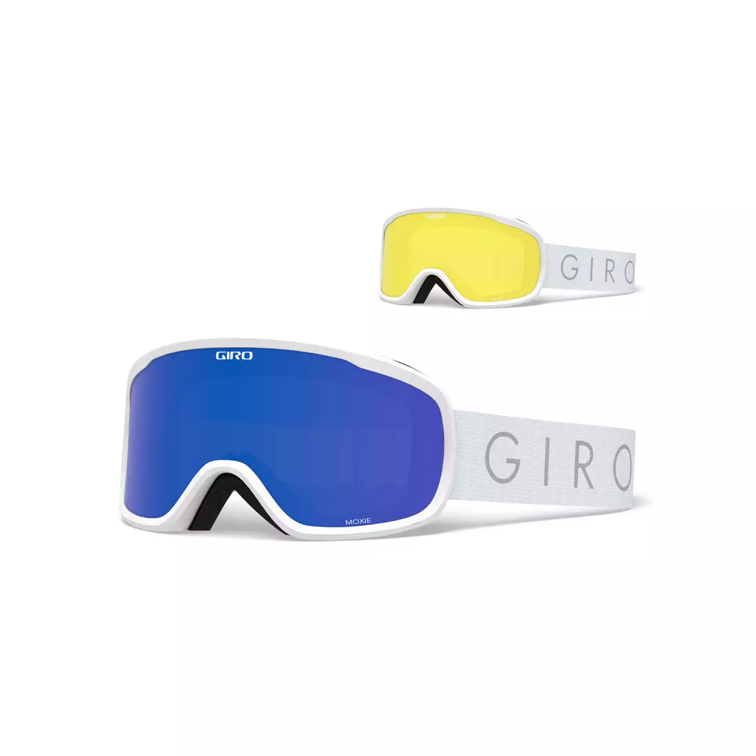 Gogle narciarskie / snowboardowe GIRO MOXIE WHITE CORE LIGHT - GR-7083600