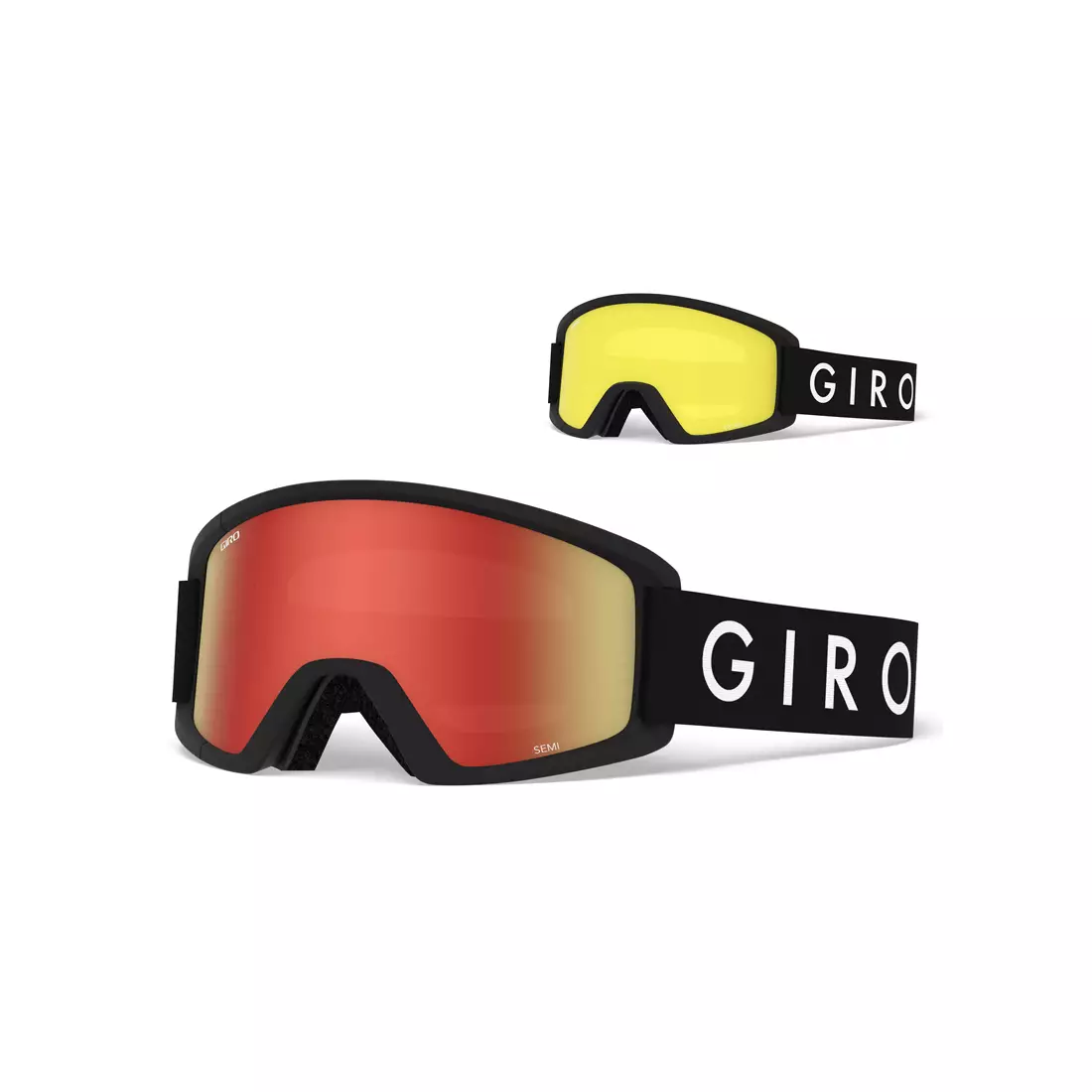 Gogle narciarskie / snowboardowe GIRO SEMI BLACK CORE GR-7083510