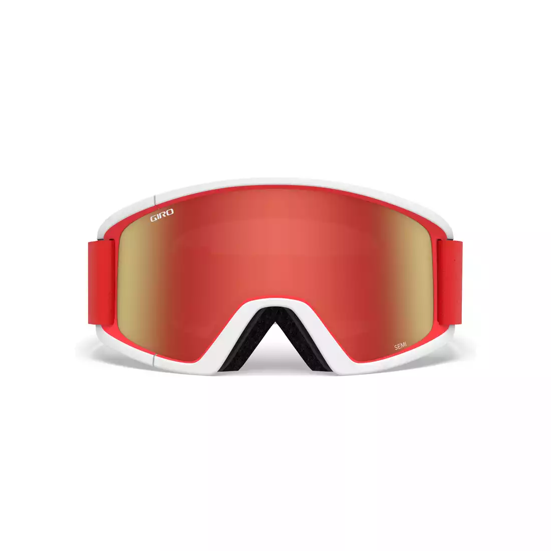 Gogle narciarskie / snowboardowe GIRO SEMI RED WHITE APEX GR-7094596