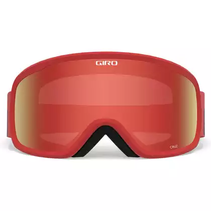 Gogle narciarskie / snowboardowe GIRO CRUZ RED WORDMARK - GR-7083045