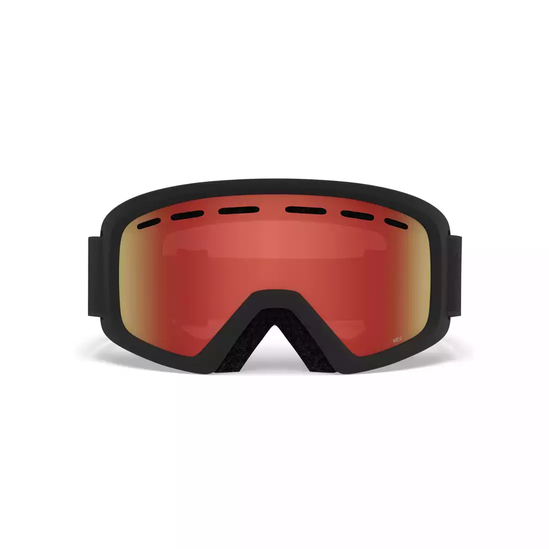 Juniorskie gogle narciarskie / snowboardowe REV BLACK ZOOM GR-7094685