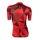 KAYMAQ RPS damska koszulka rowerowa czerwona