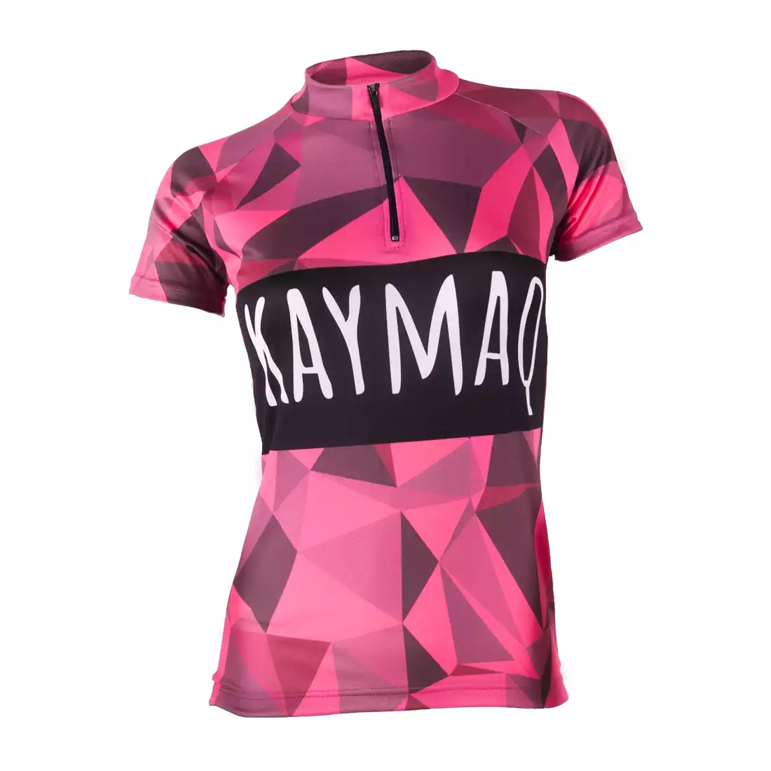 KAYMAQ RPS damska koszulka rowerowa różowa