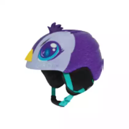 Kask narciarski/snowboardowy GIRO LAUNCH PLUS purple penguin 