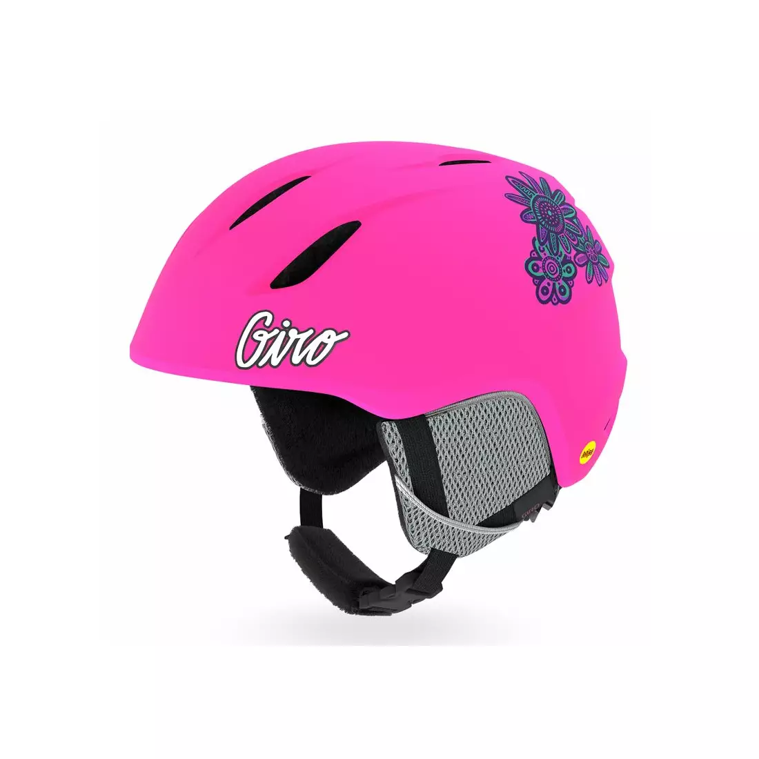 Kask zimowy narciarski/snowboardowy GIRO LAUNCH matte bright pink