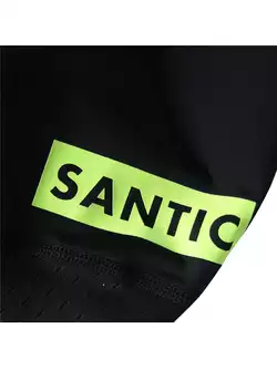 SANTIC 9C05104V Spodenki rowerowe unisex czarne