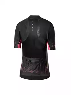 SANTIC damska koszulka rowerowa czarna L8C02134 