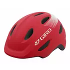 GIRO SCAMP INTEGRATED MIPS kask rowerowy dziecięcy, bright red