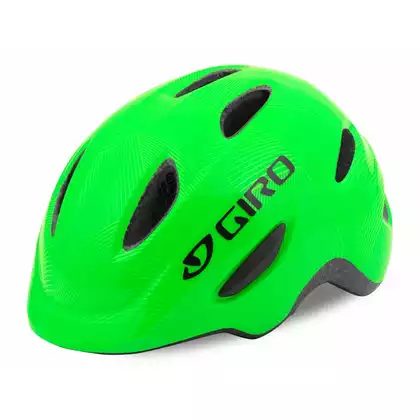 Kask rowerowy dziecięcy GIRO SCAMP matte green lime 