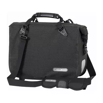 ORTLIEB wodoodporna torba miejska office-bag QL2.1 L high visibility czarny 21L O-F70971