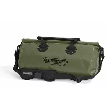 ORTLIEB wodoodporna torba podróżna rack-pack PD620 S oliwkowy 24L O-K61H6