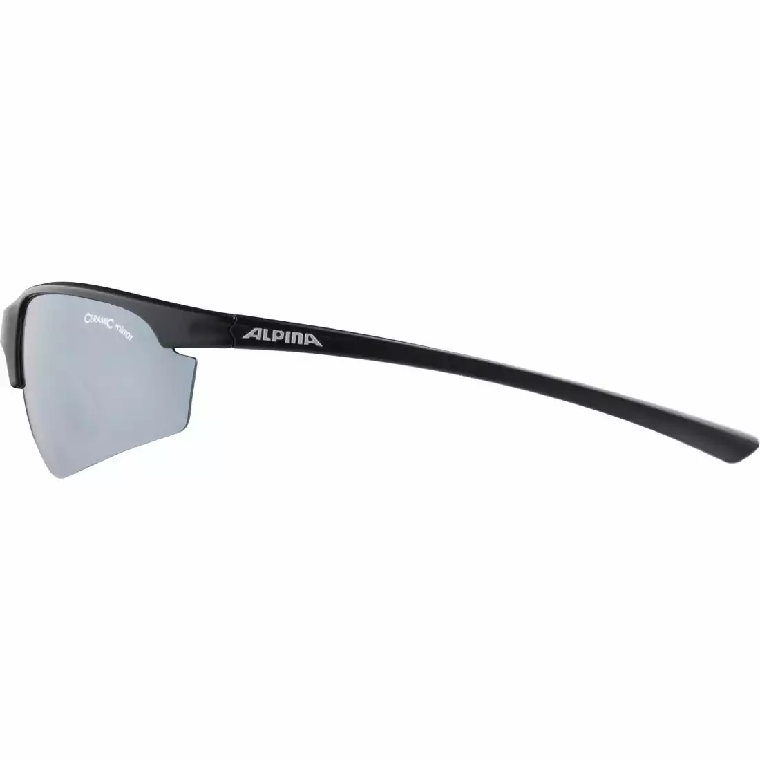 ALPINA okulary sportowe 3 wymienne soczewki TRI-EFFECT 2.0 BLACK MATT BLK MIRR S3/CLEAR S0/ORANGE MIRR S2 A8604331