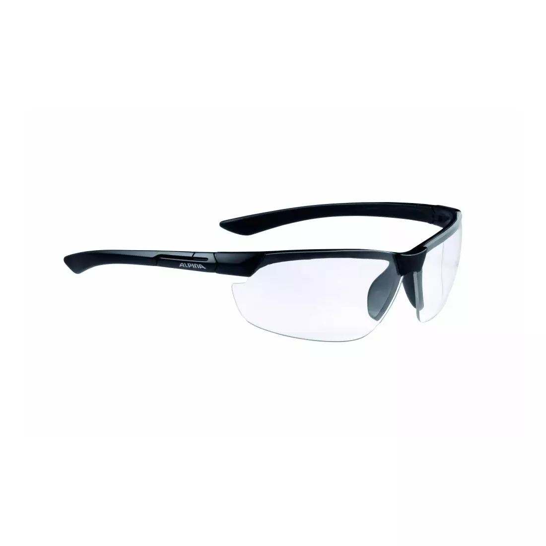 ALPINA okulary sportowe draff black matt, szkło S0 A8558431