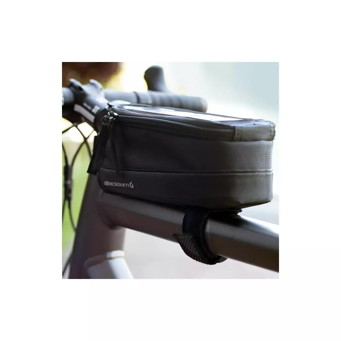BLACKBURN wodoodporna rowerowa torba na telefon local plus top tube bag czarny BBN-7099754