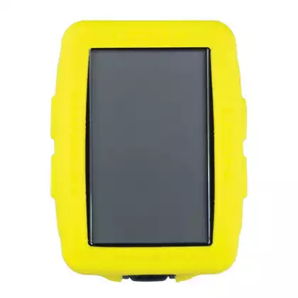 Gumowa obudowa do licznika LEZYNE MEGA XL GPS COVER żółta (NEW) LZN-1-GPS-COVER-V116