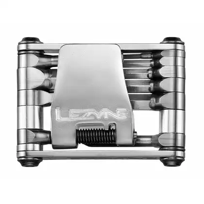 Kluczyk podręczny LEZYNE SV-10, 10 kluczy srebrny LZN-1-MT-SV-10T06