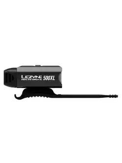 LEZYNE LED HECTO DRIVE 500XL Lampka przednia, usb czarna LZN-1-LED-9F-V504