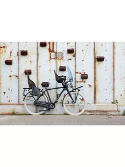 URBAN IKI Fotelik rowerowy - przedni, pink/black U-212726