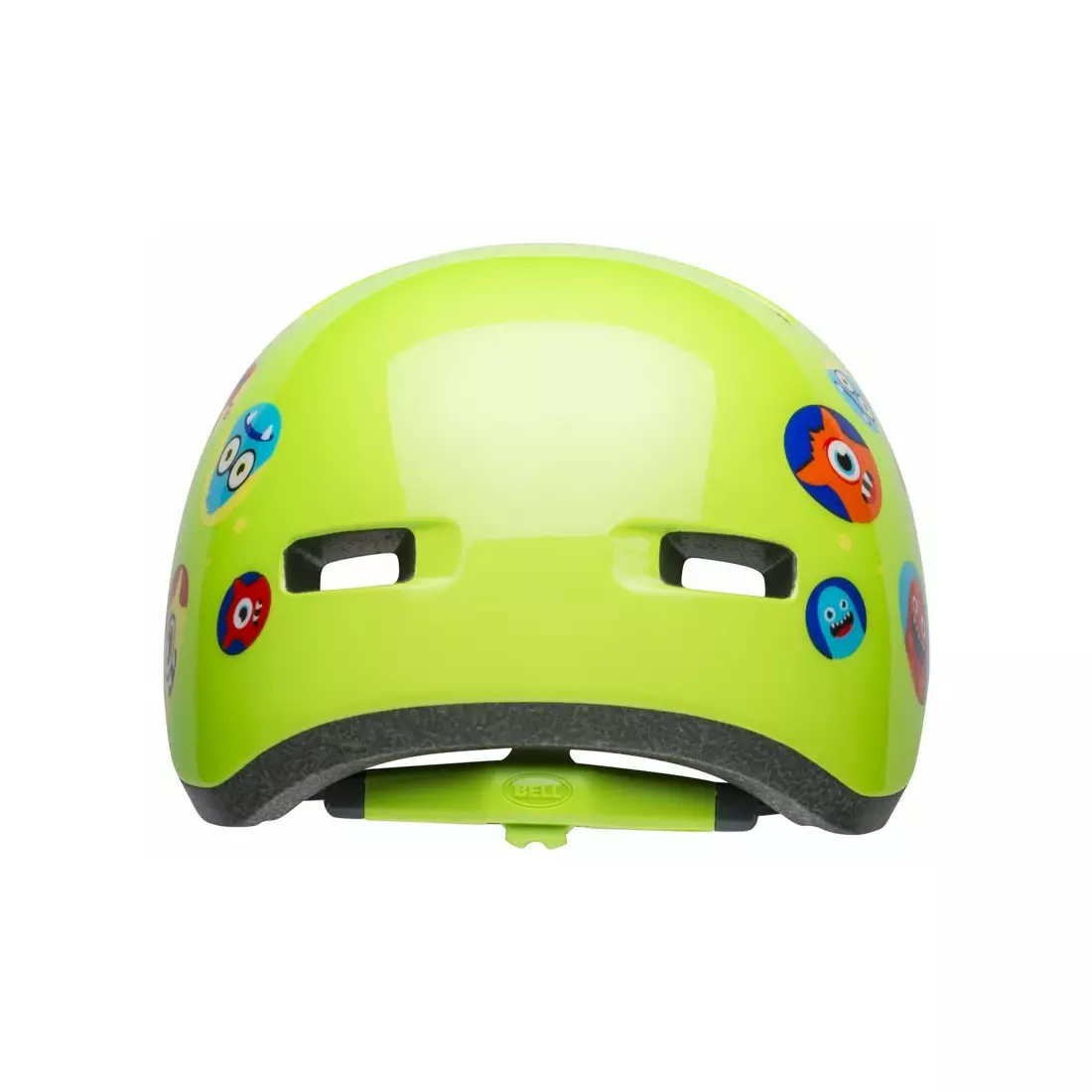 BELL LIL RIPPER Kask rowerowy dziecięcy, monsters gloss green