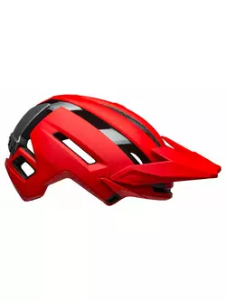 BELL SUPER AIR R MIPS SPHERICAL kask rowerowy full face, matte gloss red gray