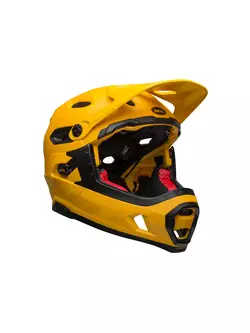 BELL SUPER DH MIPS SPHERICAL kask rowerowy full face, matte gloss yellow black
