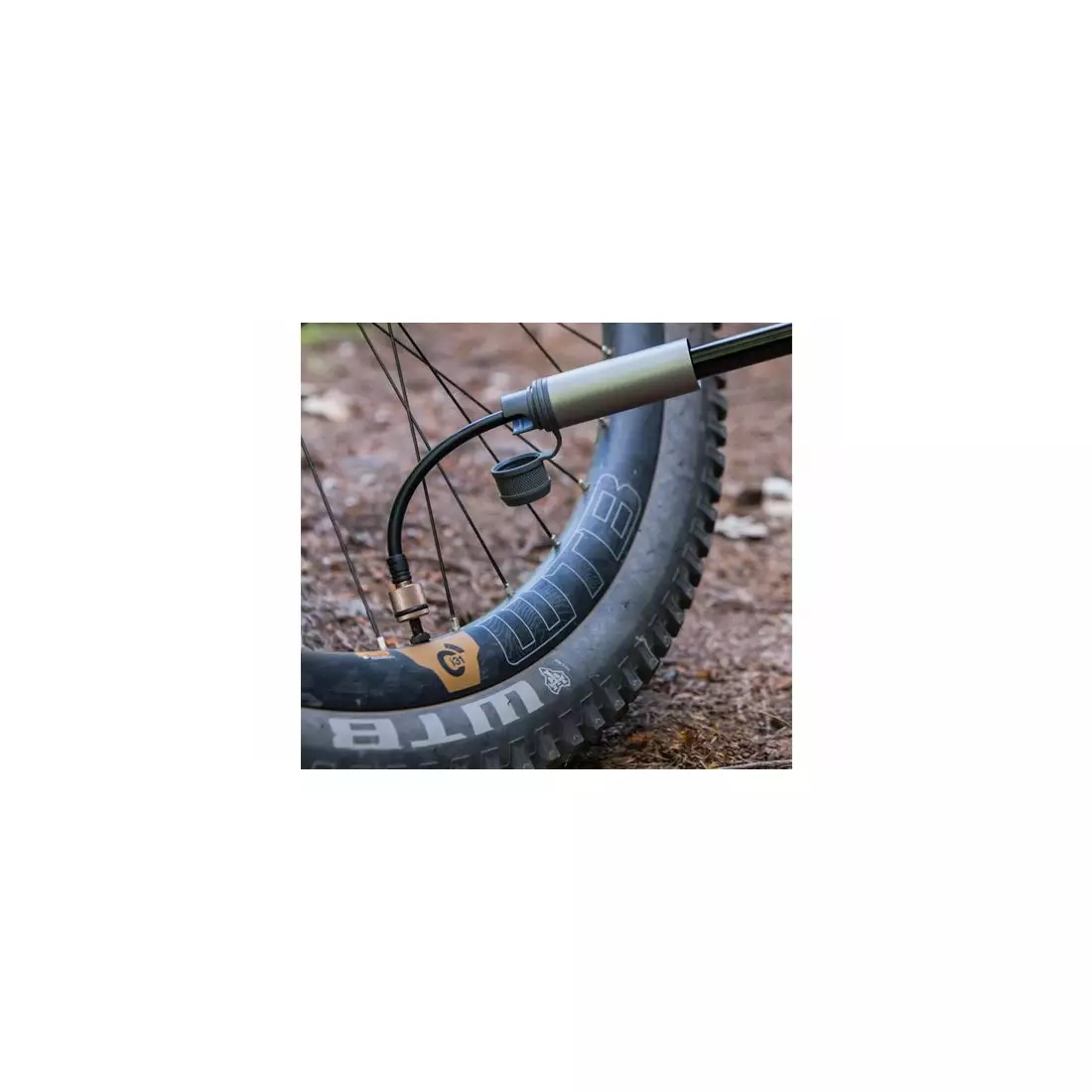 BLACKBURN pompka rowerowa ręczna core hv 90psi grafitowy BBN-7085520