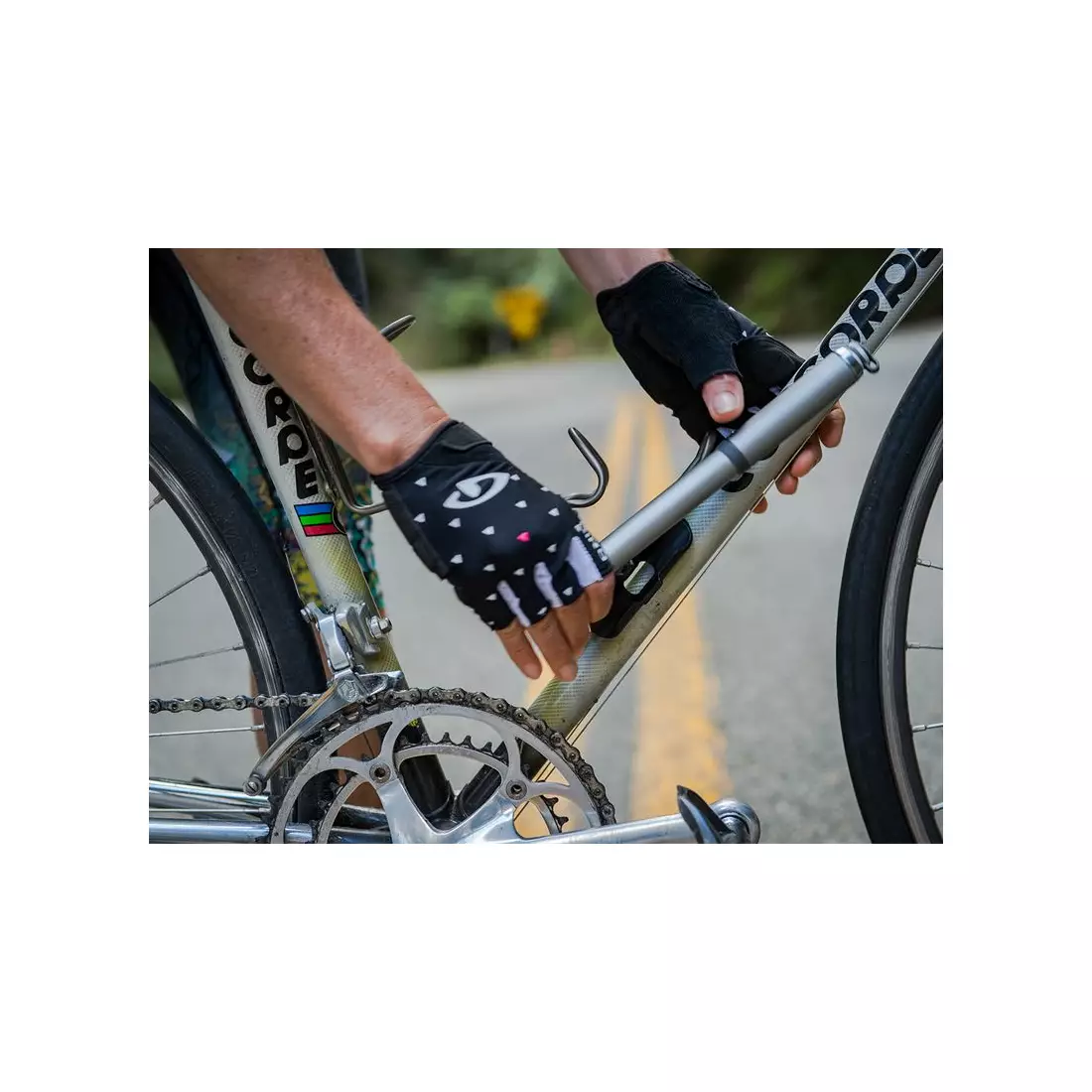 BLACKBURN pompka rowerowa ręczna core slim hp 120psi grafitowy BBN-7085521