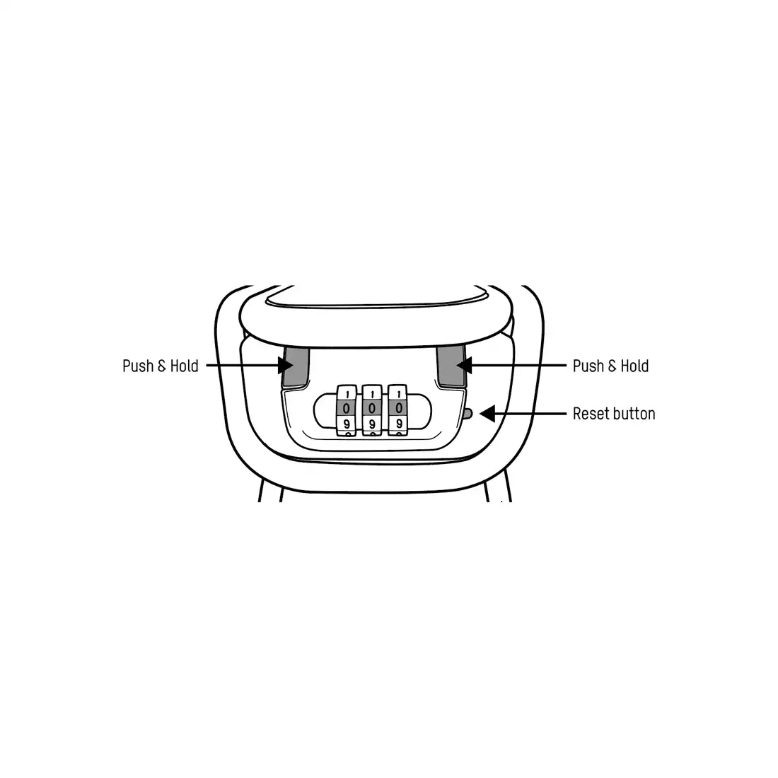 Bagażnik tylny BLACKBURN INTERLOCK na sztycę 22-32mm max 10kg + szyfr BBN-7068167