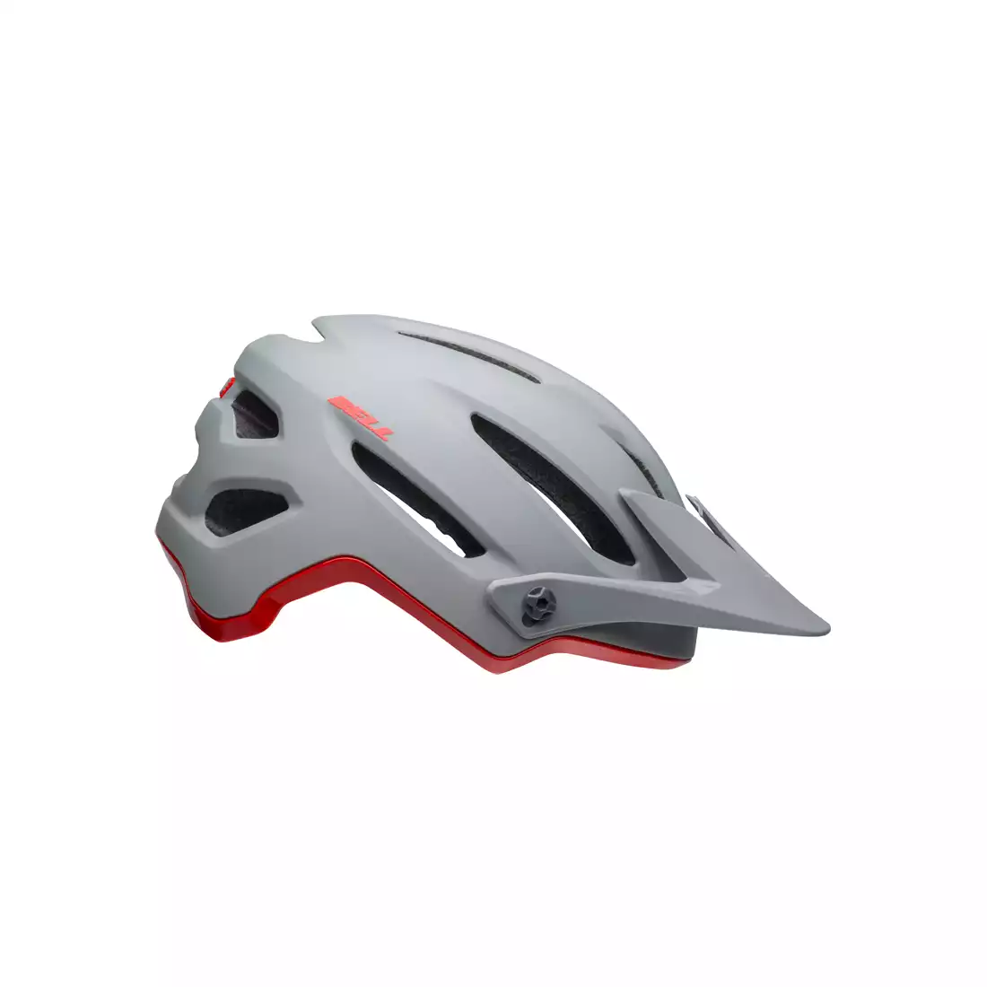 Kask rowerowy mtb BELL 4FORTY INTEGRATED MIPS cliffhanger matte gloss gray crimson